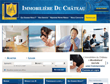 Tablet Screenshot of immochateau.fr